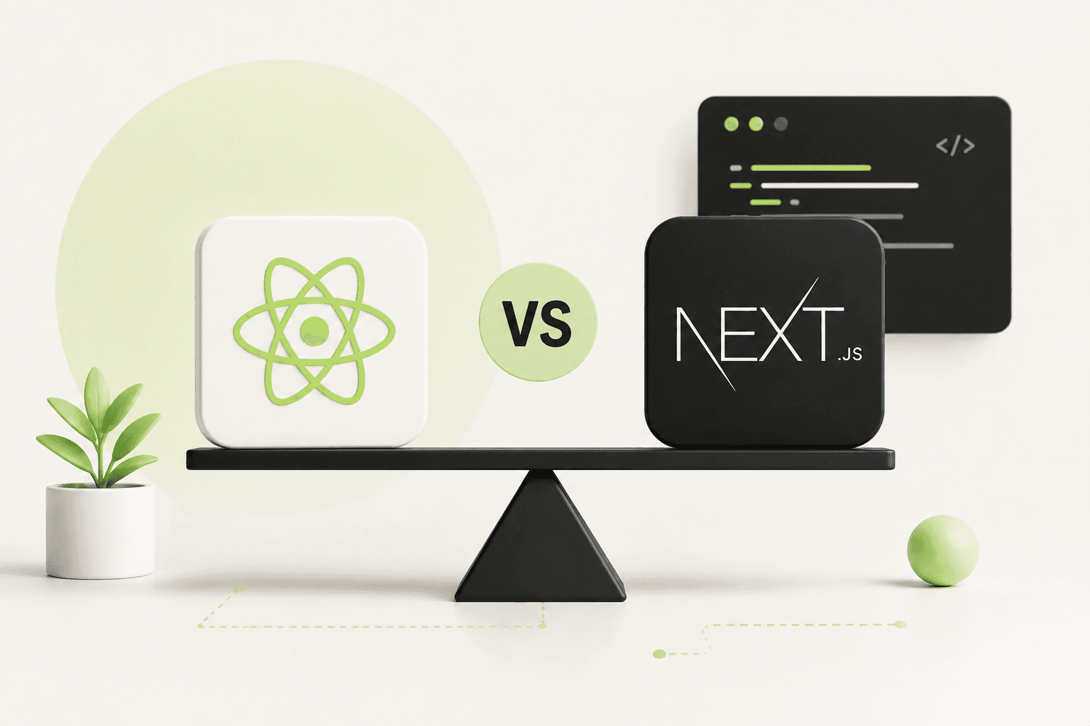 React vs Next.js: Which One Should You Choose for Your Project? — Built by Saurav