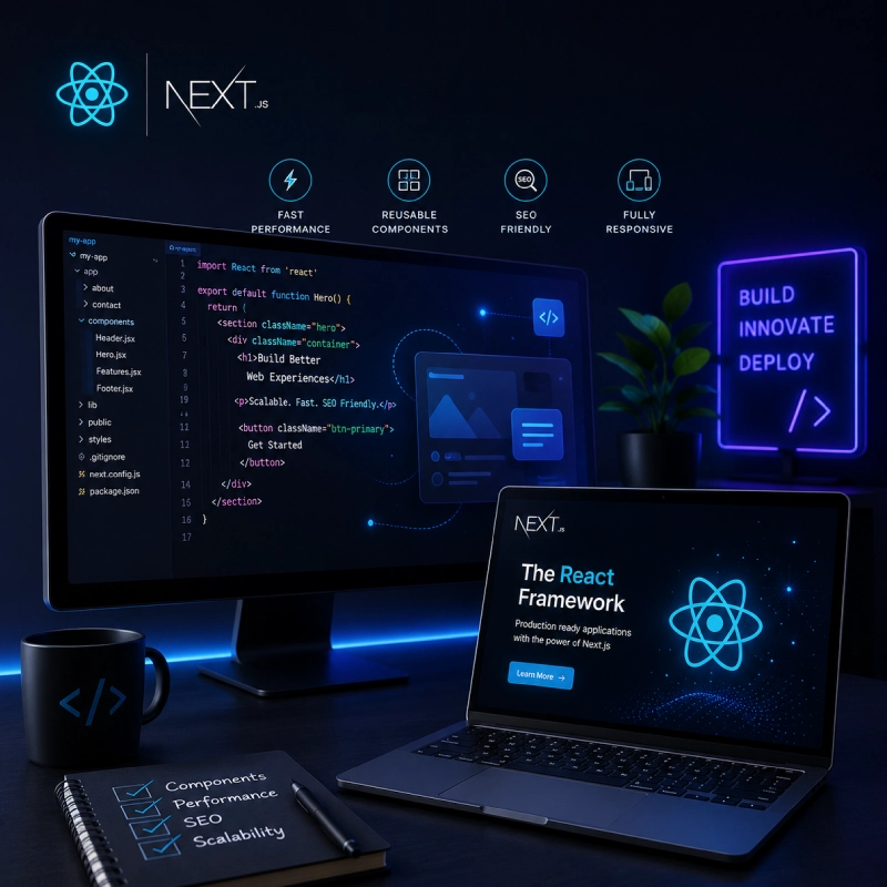 React & Next.js Development